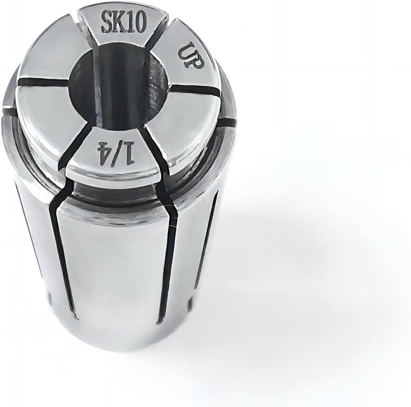 WEXWE Tools SK10 1/4 Inch High Precision Spring Collets, Accuracy Class: AAA Within: 0.005mm SK Router Collets For SK10 CNC Tools Holder CNC Milling 1pcs - Image 3
